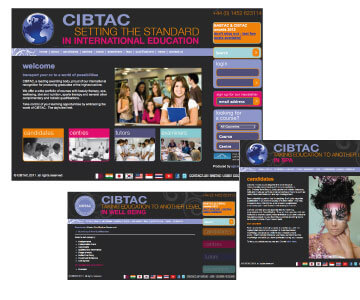 CIBTAC Website Design