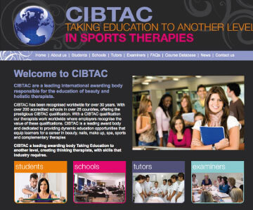 CIBTAC Website Design
