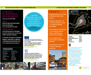 Gloucester Economic Development Prospectus Design