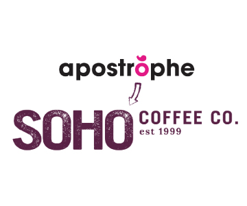 Café Apostrophe Brand Transition